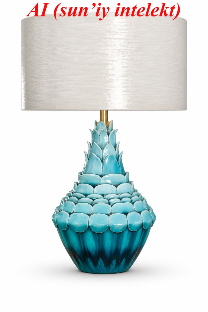 AI yasagan sopol lampa 3D modeli