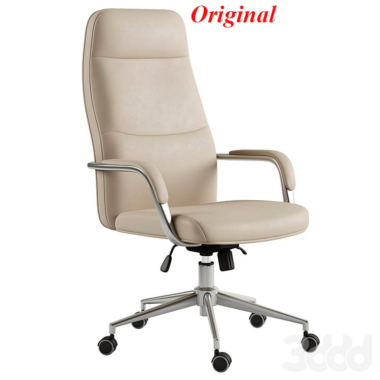 Ofis kreslosi original 3D modeli